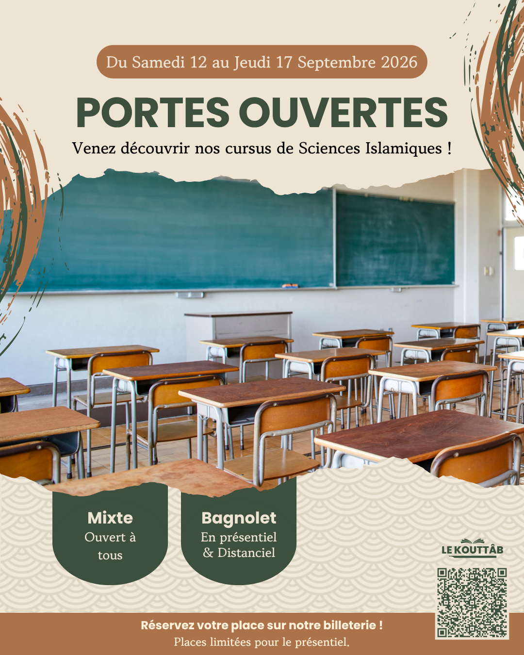 Portes ouvertes du Kouttâb – 12/09 au 17/09